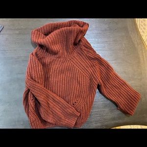 Sweater burnt orange. Like new